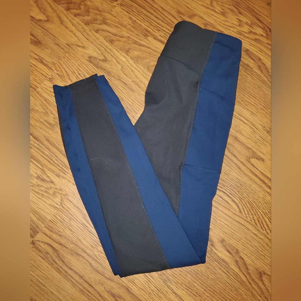Avia Women's Black and Blue Joggers